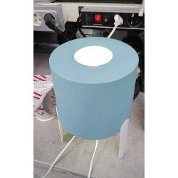 LAMPE PM BLEUE BLANCHE 