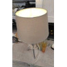 LAMPE PIED INOX