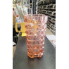 VASE VERRE ROSE