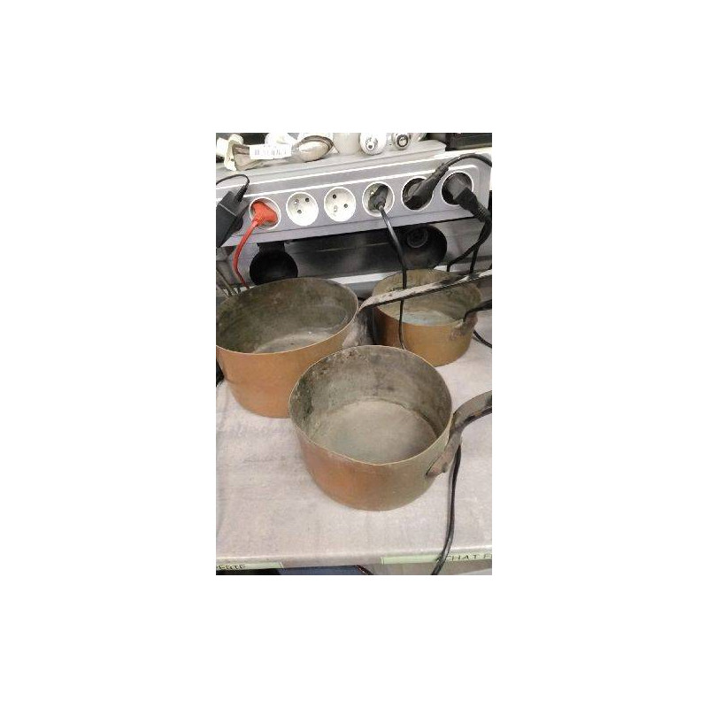 CASSEROLE CUIVRE EN L’ÉTAT 