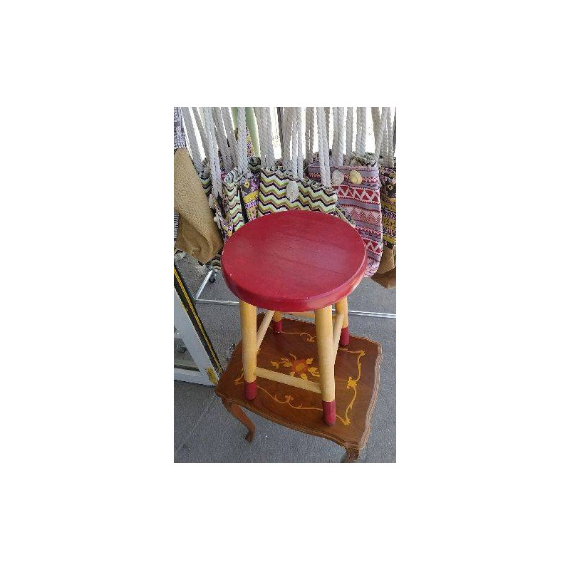 TABOURET BICOLORE