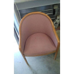 FAUTEUIL BOIS TISSU EN L’ETAT
