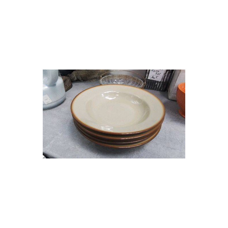 ASSIETTES CREUSES X4 