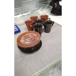 TASSES MARRON 