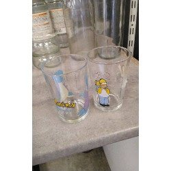 VERRE DESSIN ANIME