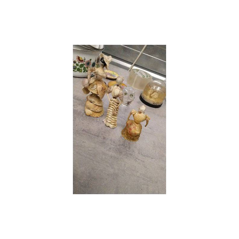 BIBELOTS COQUILLAGES X3