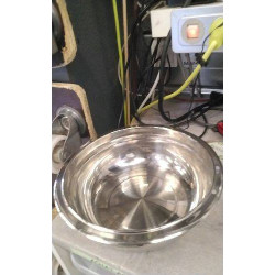 PLAT CREUX INOX