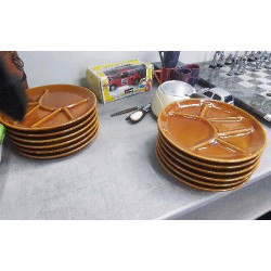 ASSIETTES A FONDUE ST AMAND...