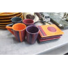 TASSES COULEUR X4 