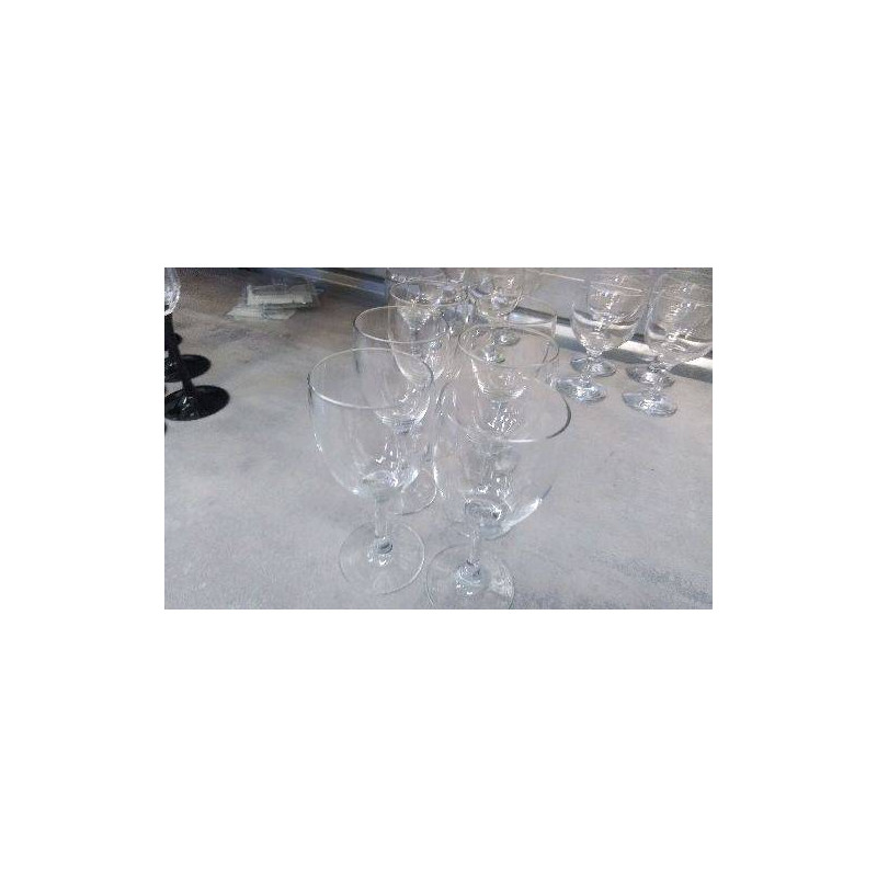 VERRES A PIED X6 