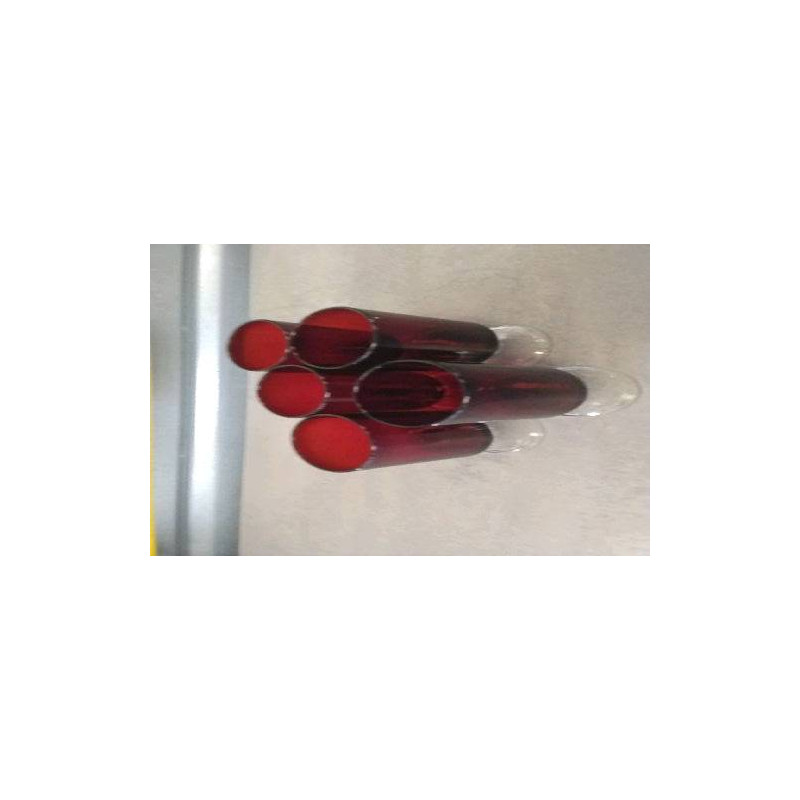 VERRE A LIQUEUR ROUGE LE LOT