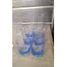 VERRE A WHISKY BLEU LE LOT