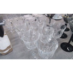 VERRE A PIED CRISTAL MM LE LOT