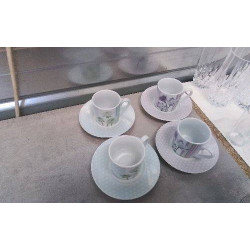 TASSE A CAFE FLEURS LE LOT