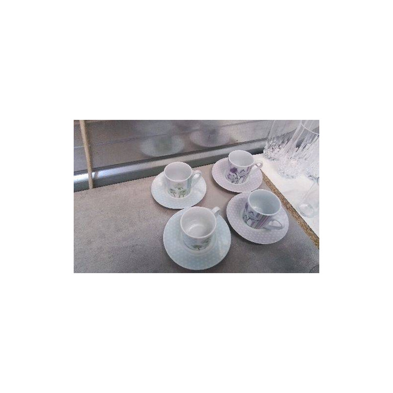 TASSE A CAFE FLEURS LE LOT