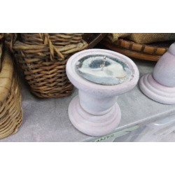 PORTE BOUGIE ROSE PM