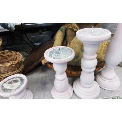 PORTE BOUGIE ROSE MM