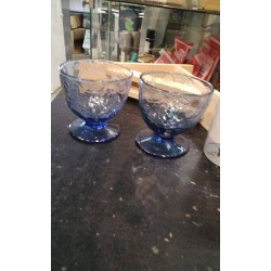 COUPES A GLACE BLEUES X2 