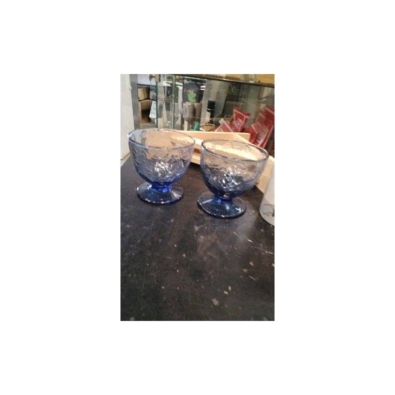 COUPES A GLACE BLEUES X2 