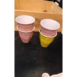 TASSES COULEUR X4 