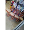 CHAISE ROTIN TISSU 