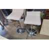 TABOURET DE BAR BLANC