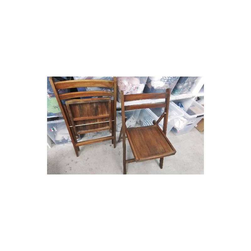CHAISE PLIANTE BOIS 