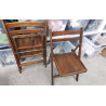 CHAISE PLIANTE BOIS 