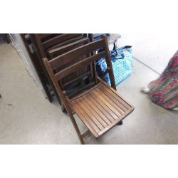 CHAISE BOIS PLIANTE 