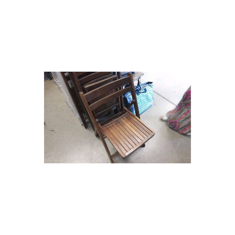 CHAISE BOIS PLIANTE 