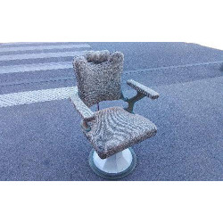 FAUTEUIL DE BARBIER VINTAGE 