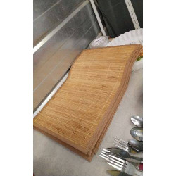 SETS DE TABLE BAMBOU X6
