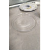 PLAT ROND VERRE 