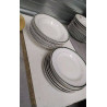 ASSIETTES LISERE VERT LE LOT 