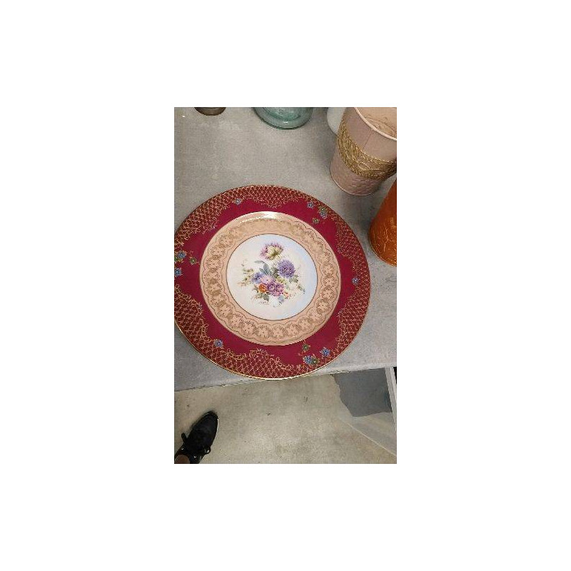 PLAT ROND LIMOGES 