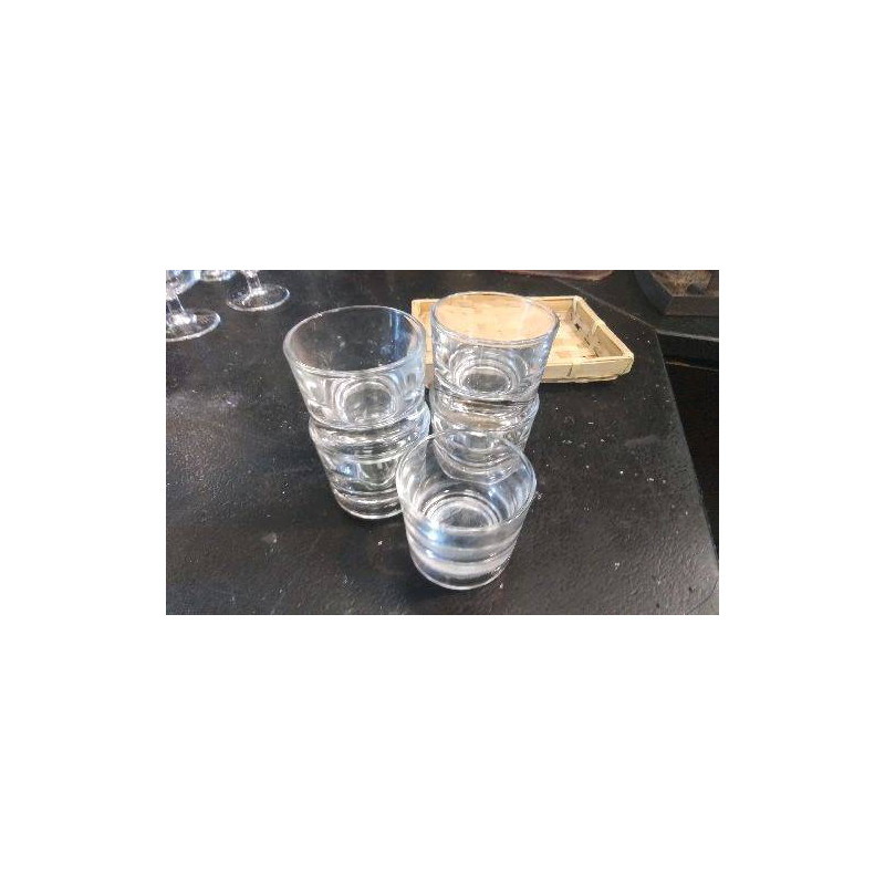 VERRES A LIQUEUR X5 