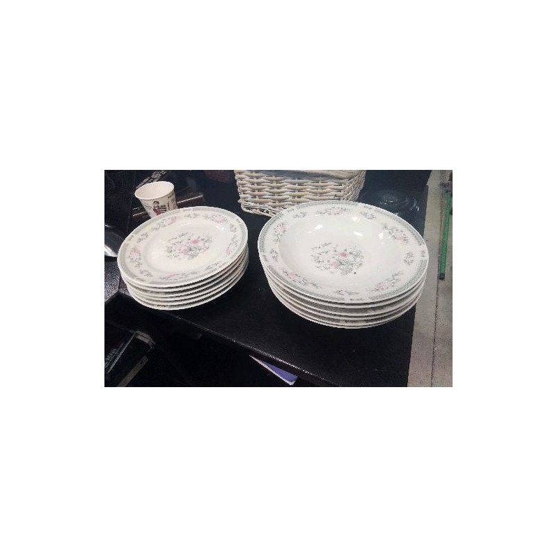 ASSIETTES CREUSES + DESSERT 