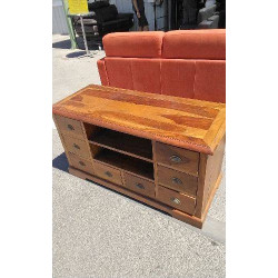 MEUBLE TV 8 TIROIRS  - BOIS...