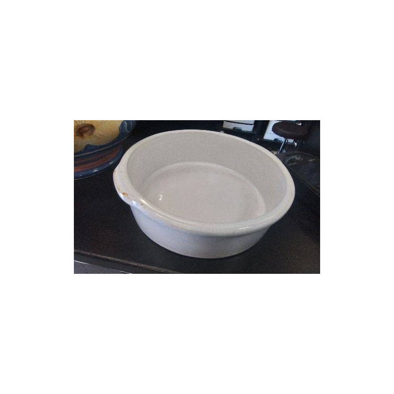PLAT ROND BLANC 