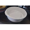 PLAT ROND BLANC 