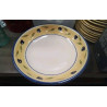 PLAT CREUX JAUNE/ BLEU