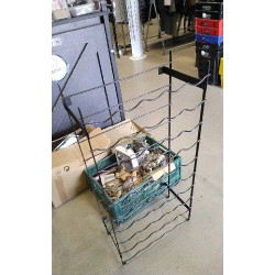 PORTE BOUTEILLE METAL 