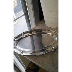 PLAT OVALE INOX