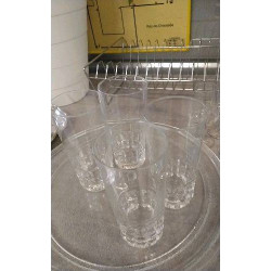 VERRE ORANGEADE  X4