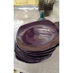 ASSIETTE ADESSERT VIOLETTE...