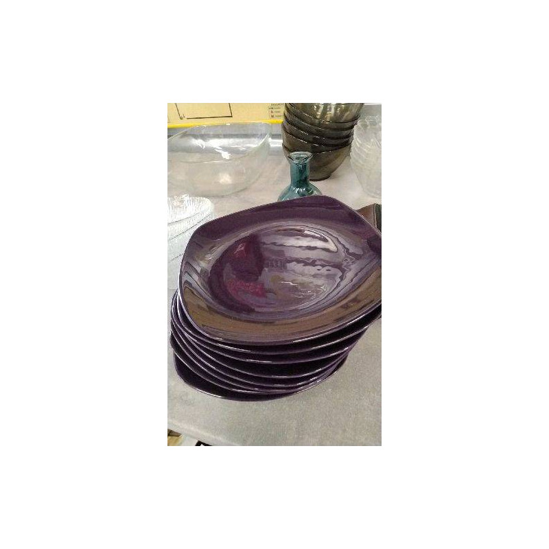 ASSIETTE ADESSERT VIOLETTE LE LOT