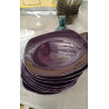 ASSIETTE ADESSERT VIOLETTE LE LOT