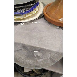 PLAT ROND VERRE 