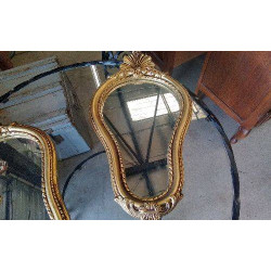 MIROIR DORE 