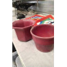 CACHE POT ROUGE
